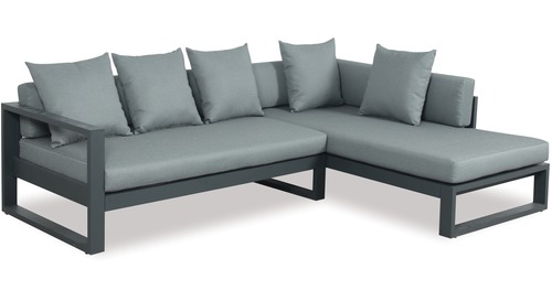 Willis 3-pce RHF Chaise Outdoor Lounge Suite Willis 3-pce RHF Chaise Outdoor Lounge Suite